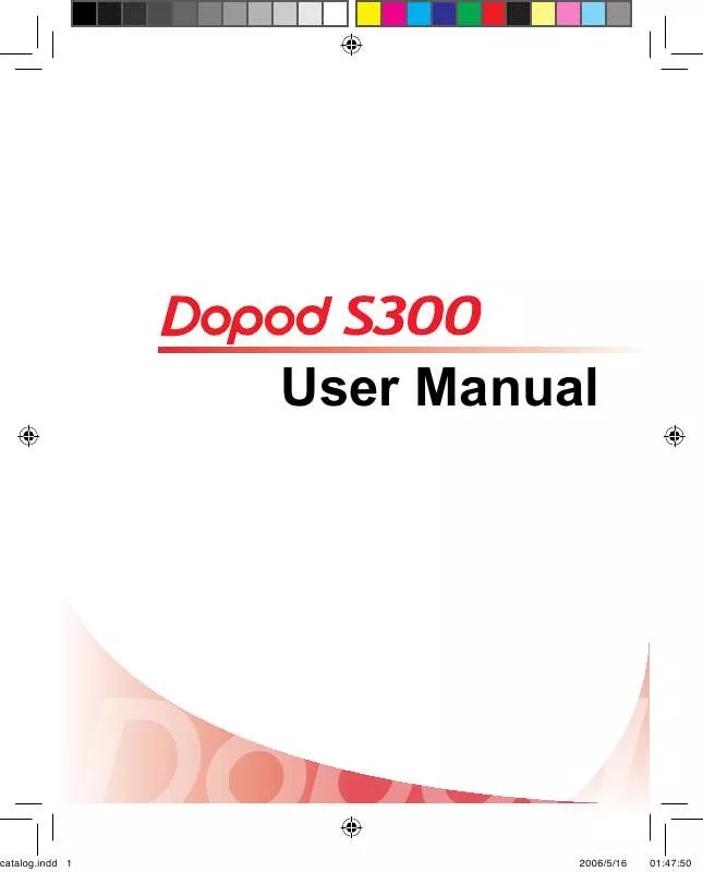 Mode d'emploi DOPOD S300