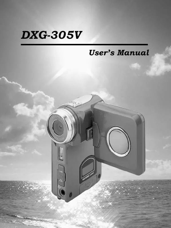 Mode d'emploi DXG DXG-305V