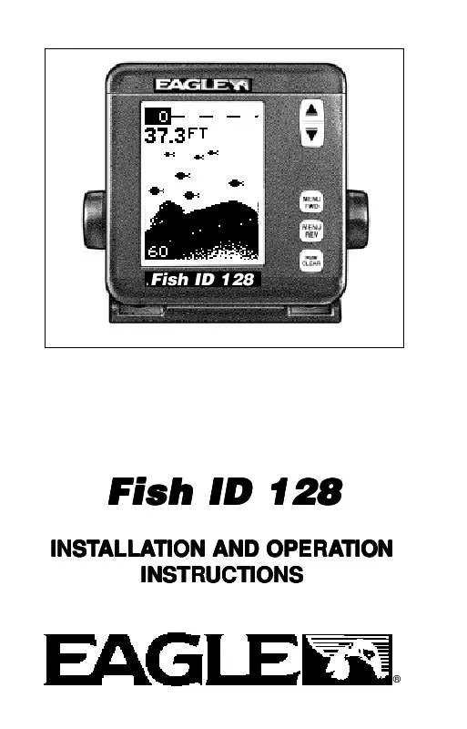 Mode d'emploi EAGLE FISH ID 128