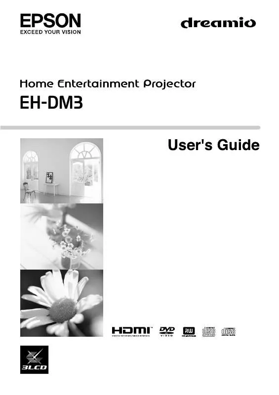 Mode d'emploi EPSON EH-DM3