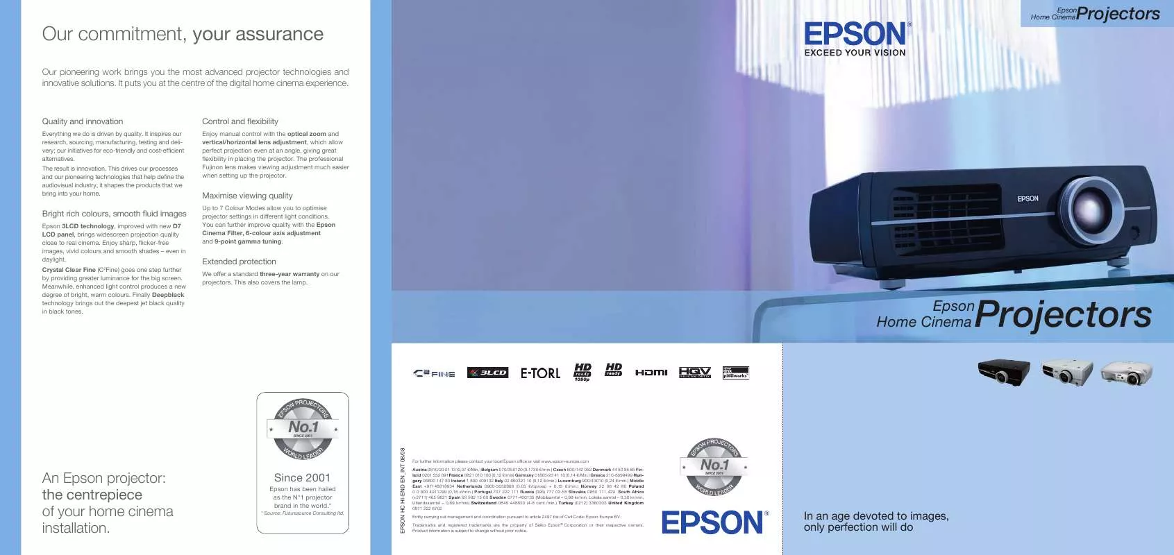 Mode d'emploi EPSON EH-TW5800