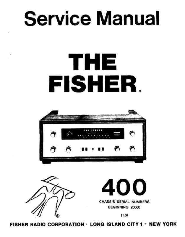 Mode d'emploi FISHER 400