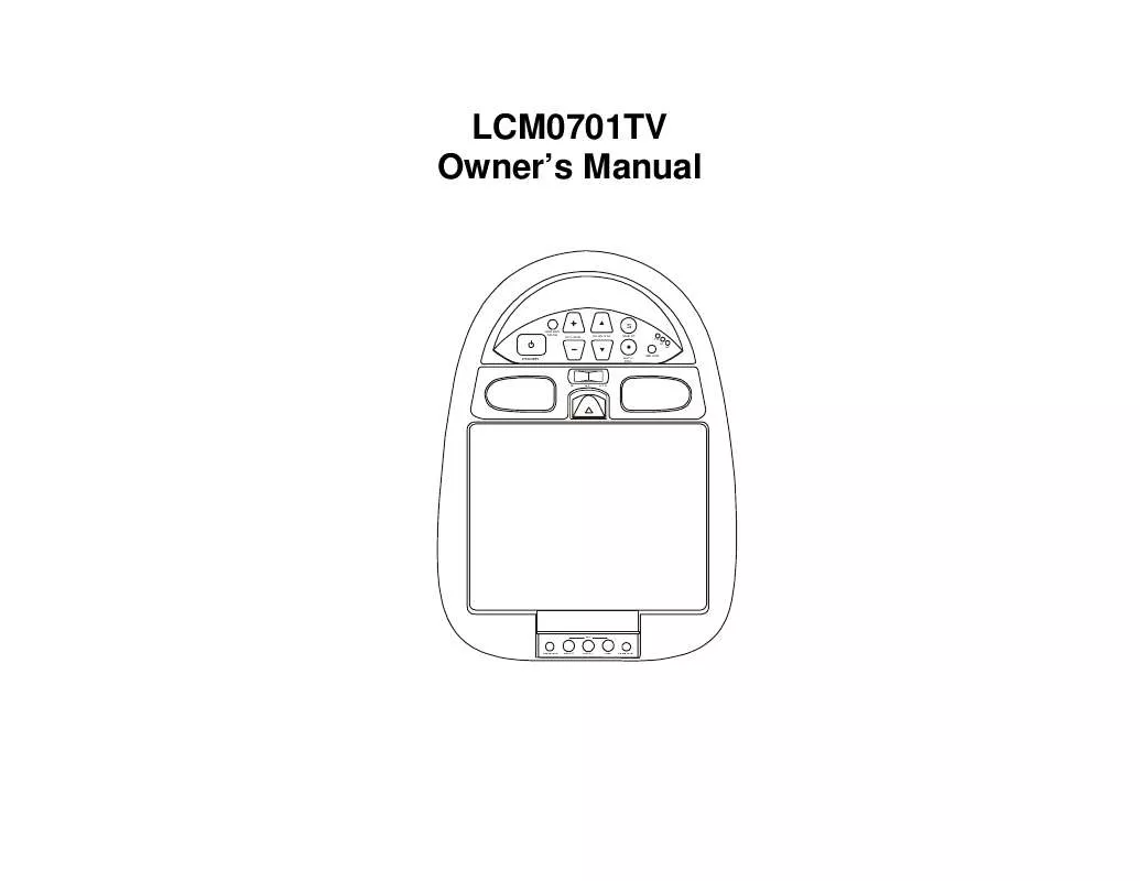 Mode d'emploi FLEXVISION LCM0701TV