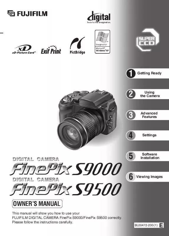 Mode d'emploi FUJIFILM FINEPIX S9000
