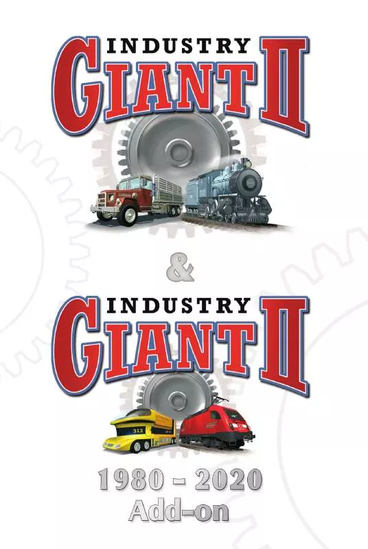 Mode d'emploi GAMES PC INDUSTRY GIANT 2