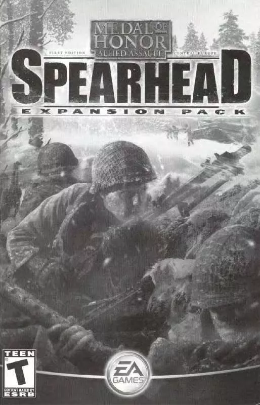 Mode d'emploi GAMES PC MEDAL OF HONOR-ALLIED ASSAULT-SPEARHEAD