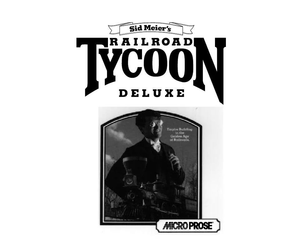 Mode d'emploi GAMES PC RAILROAD TYCOON DELUXE