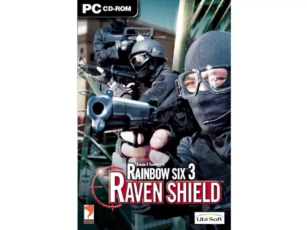 Mode d'emploi GAMES PC RAINBOW SIX 3-RAVEN SHIELD