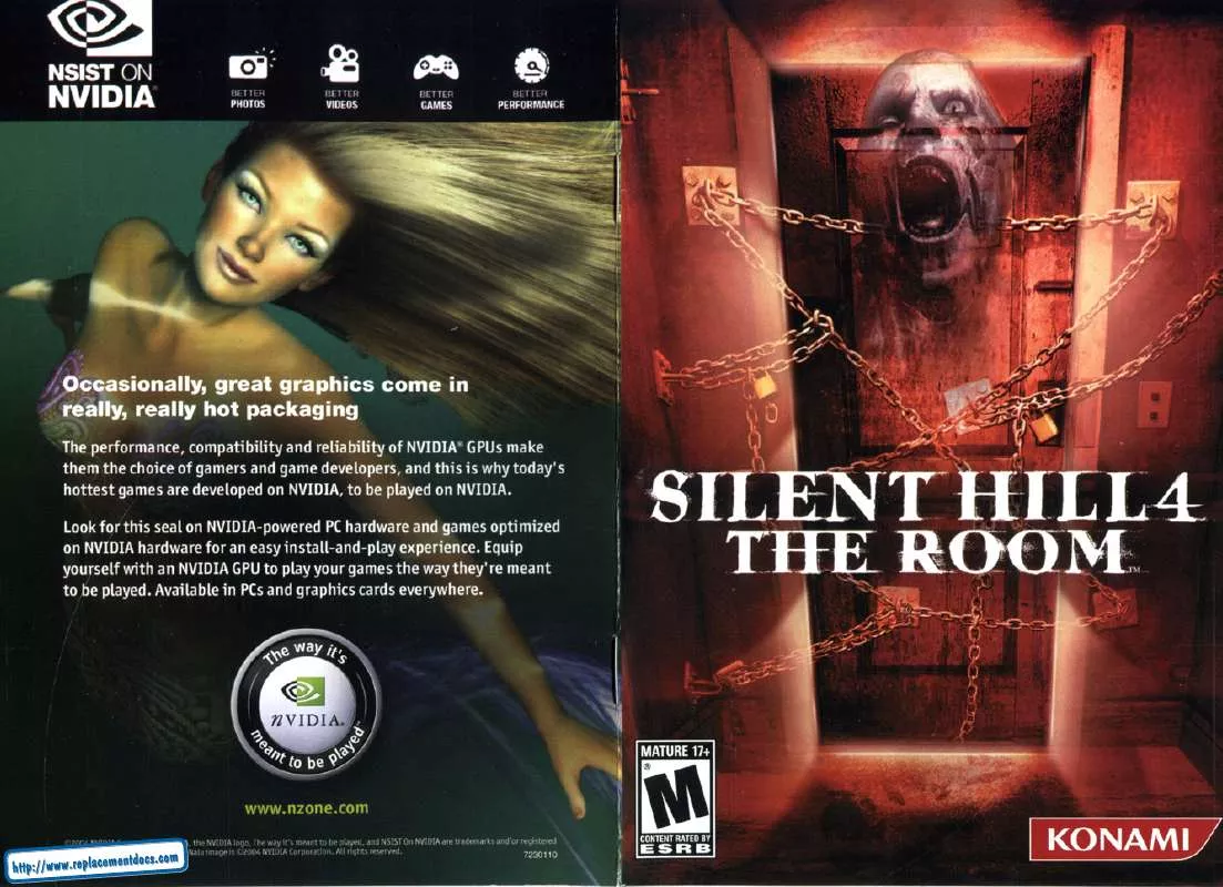 Mode d'emploi GAMES PC SILENT HILL 4 THE ROOM