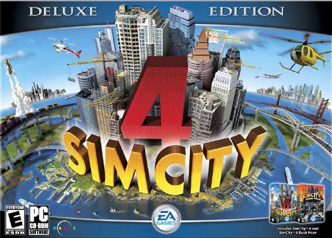 Mode d'emploi GAMES PC SIMCITY 4-DELUXE EDITION
