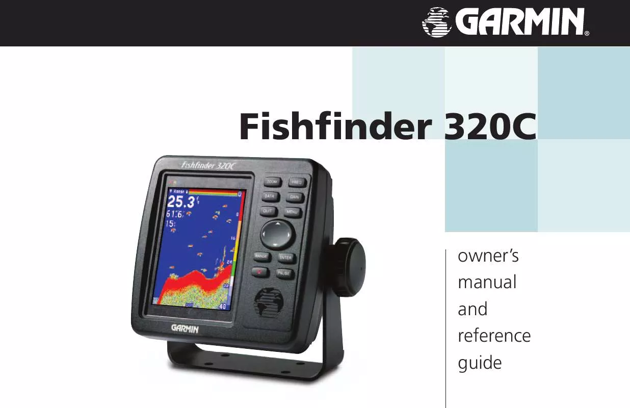 Mode d'emploi GARMIN FISHFINDER 320C