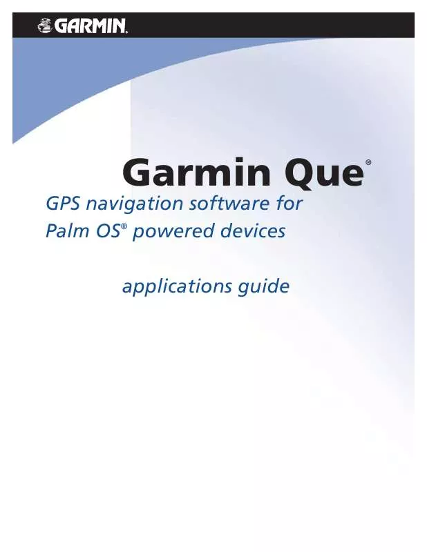 Mode d'emploi GARMIN GPS 10