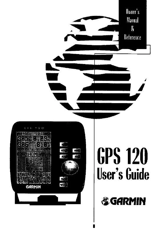 Mode d'emploi GARMIN GPS 120