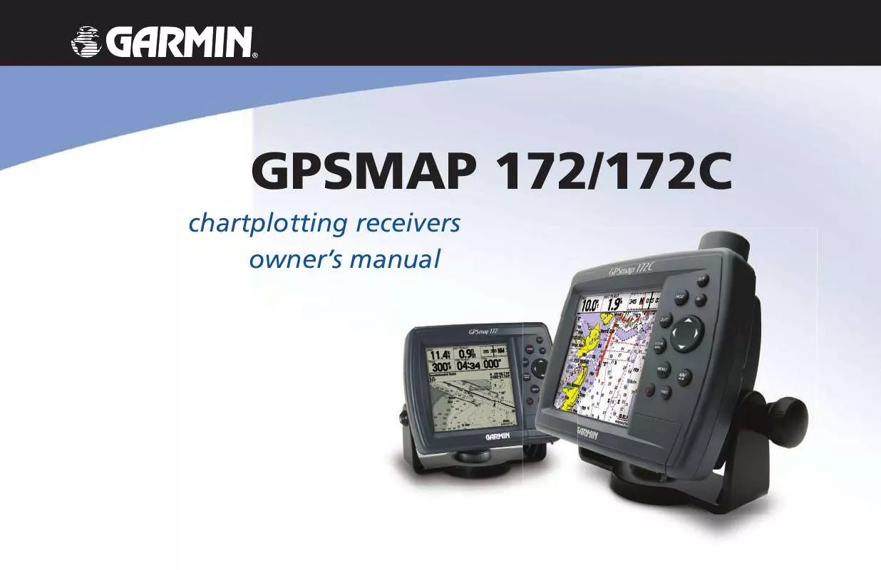 Mode d'emploi GARMIN GPSMAP 172