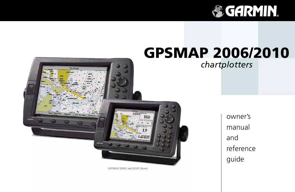 Mode d'emploi GARMIN GPSMAP 2006