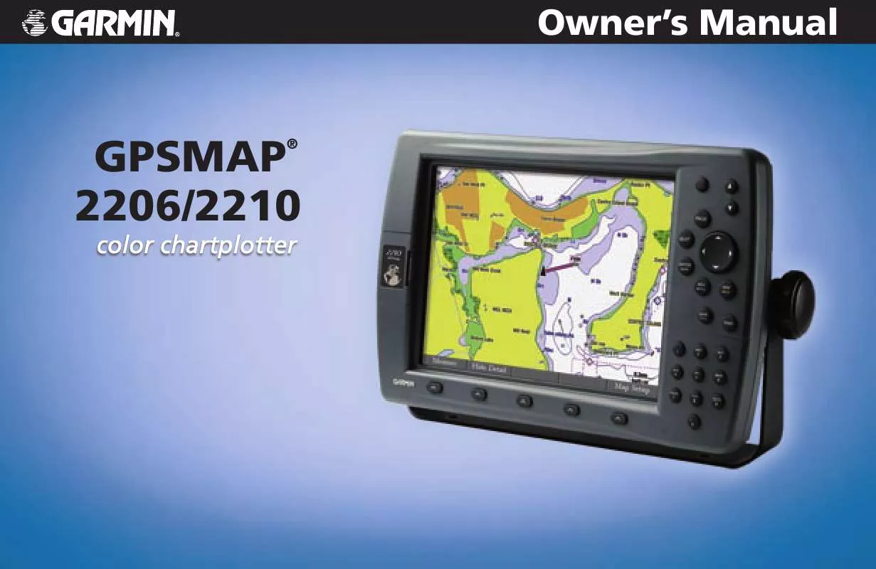 Mode d'emploi GARMIN GPSMAP 2206
