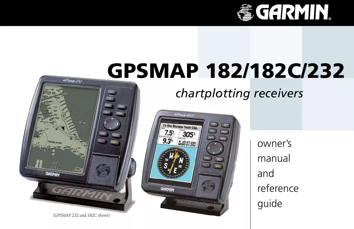 Mode d'emploi GARMIN GPSMAP 232