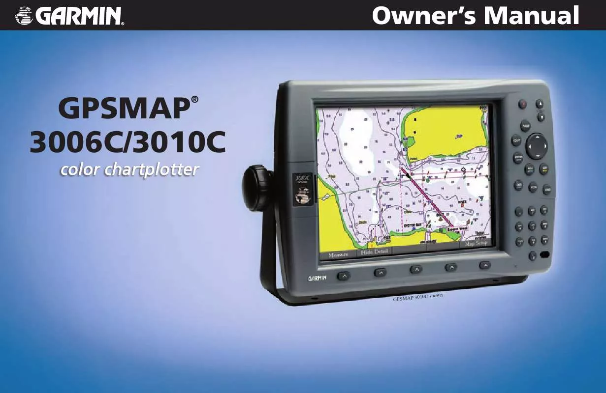 Mode d'emploi GARMIN GPSMAP 3006C