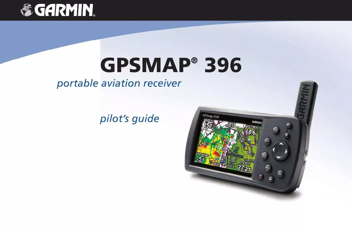 Mode d'emploi GARMIN GPSMAP 396