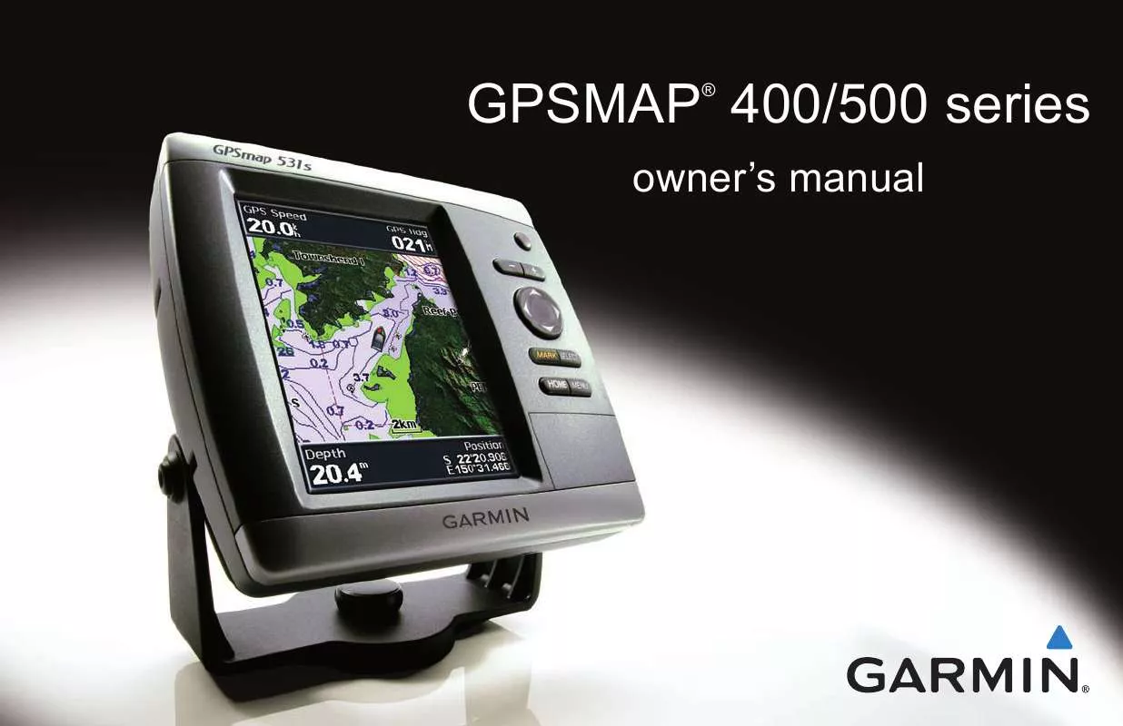 Mode d'emploi GARMIN GPSMAP 531