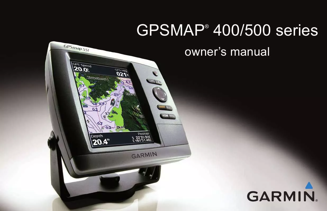Mode d'emploi GARMIN GPSMAP 556S