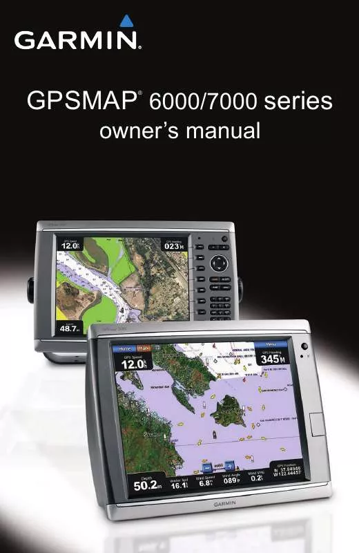 Mode d'emploi GARMIN GPSMAP 6008