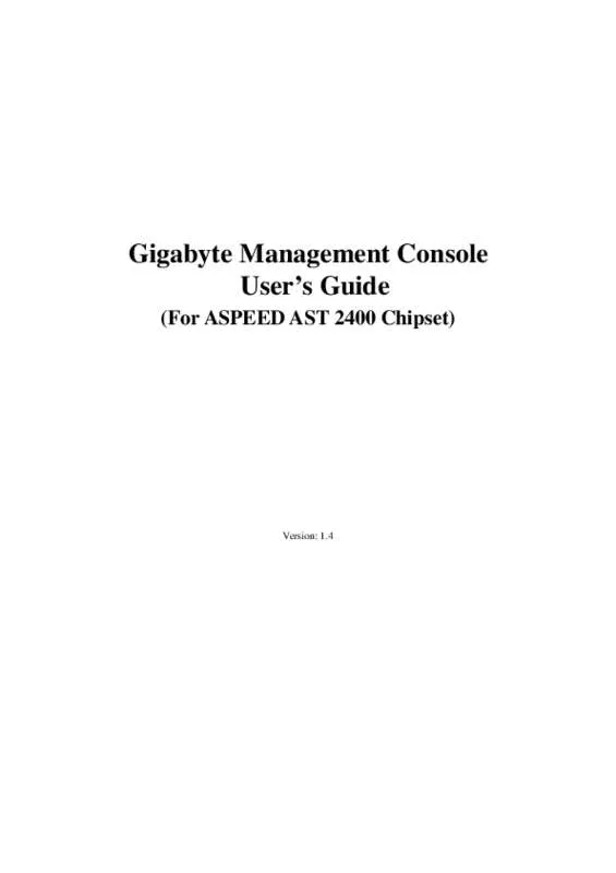 Mode d'emploi GIGABYTE G190-H44
