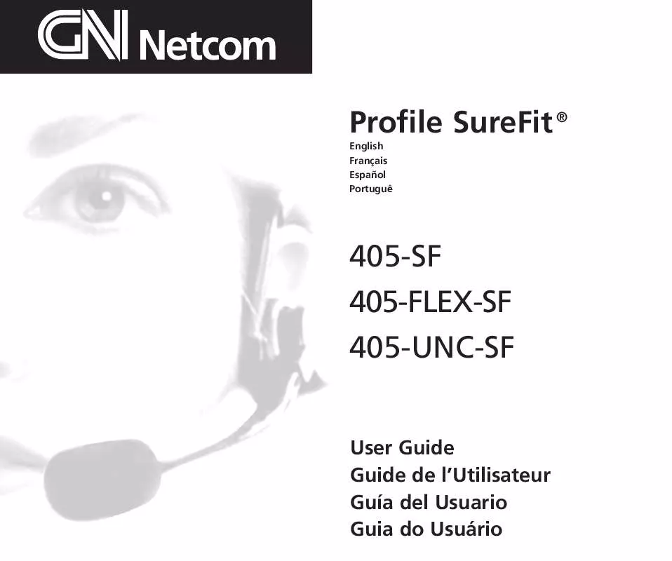 Mode d'emploi GN NETCOM 405-SF