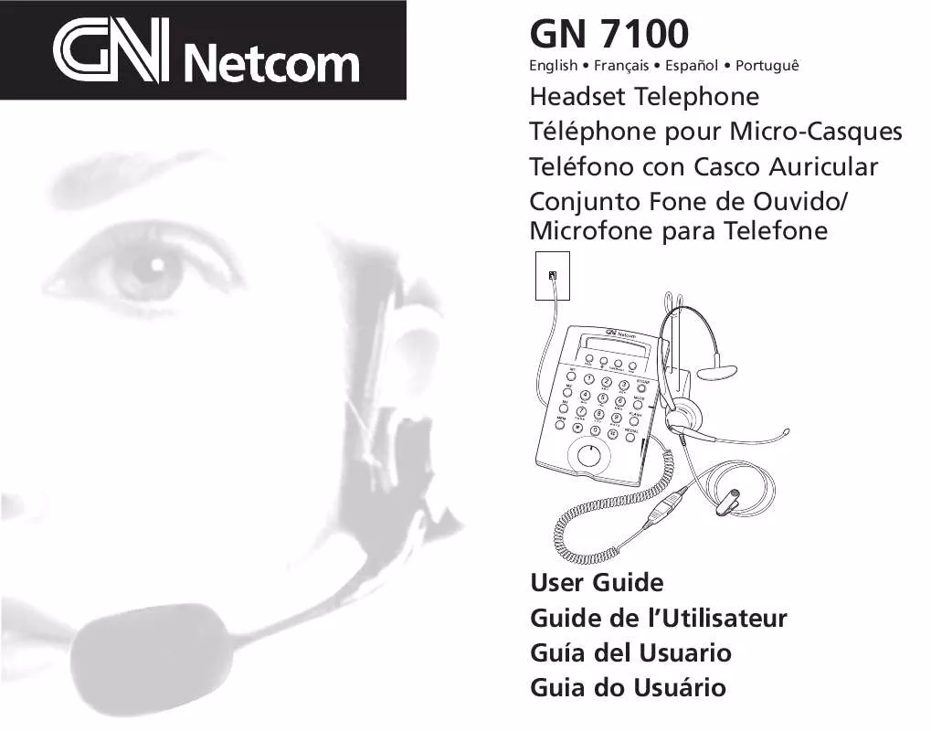 Mode d'emploi GN NETCOM GN 7100