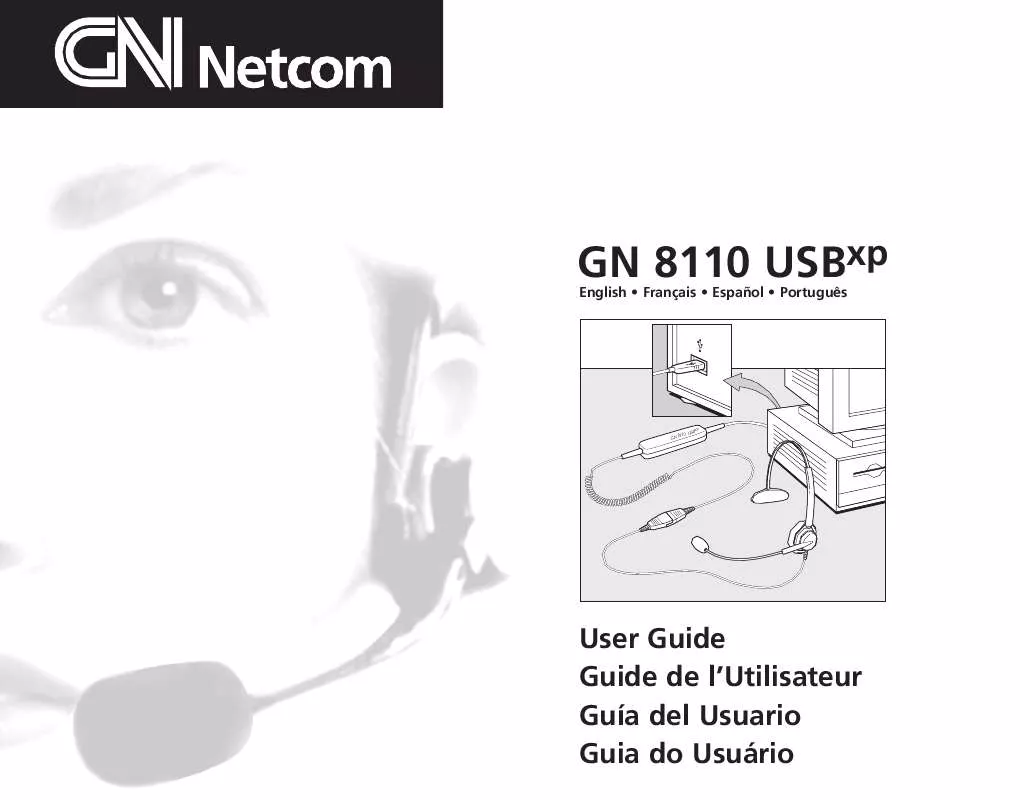 Mode d'emploi GN NETCOM GN 8110 USB-XP