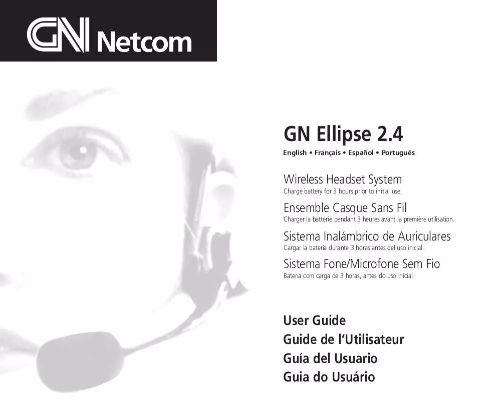 Mode d'emploi GN NETCOM GN ELLIPSE 2.4