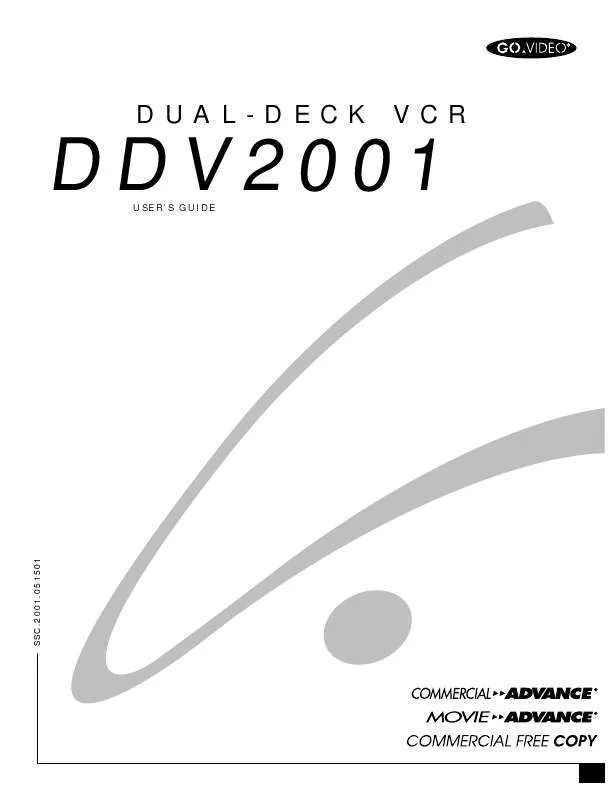 Mode d'emploi GOVIDEO DDV2001