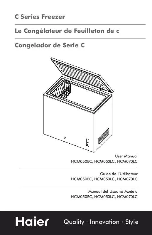 Mode d'emploi HAIER HCM050EC