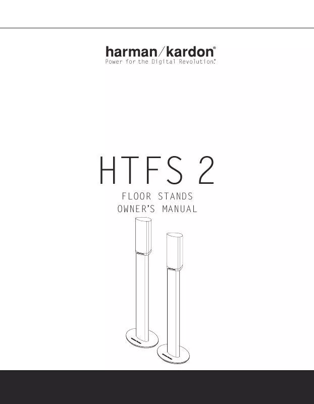Mode d'emploi HARMAN KARDON HTFS 2