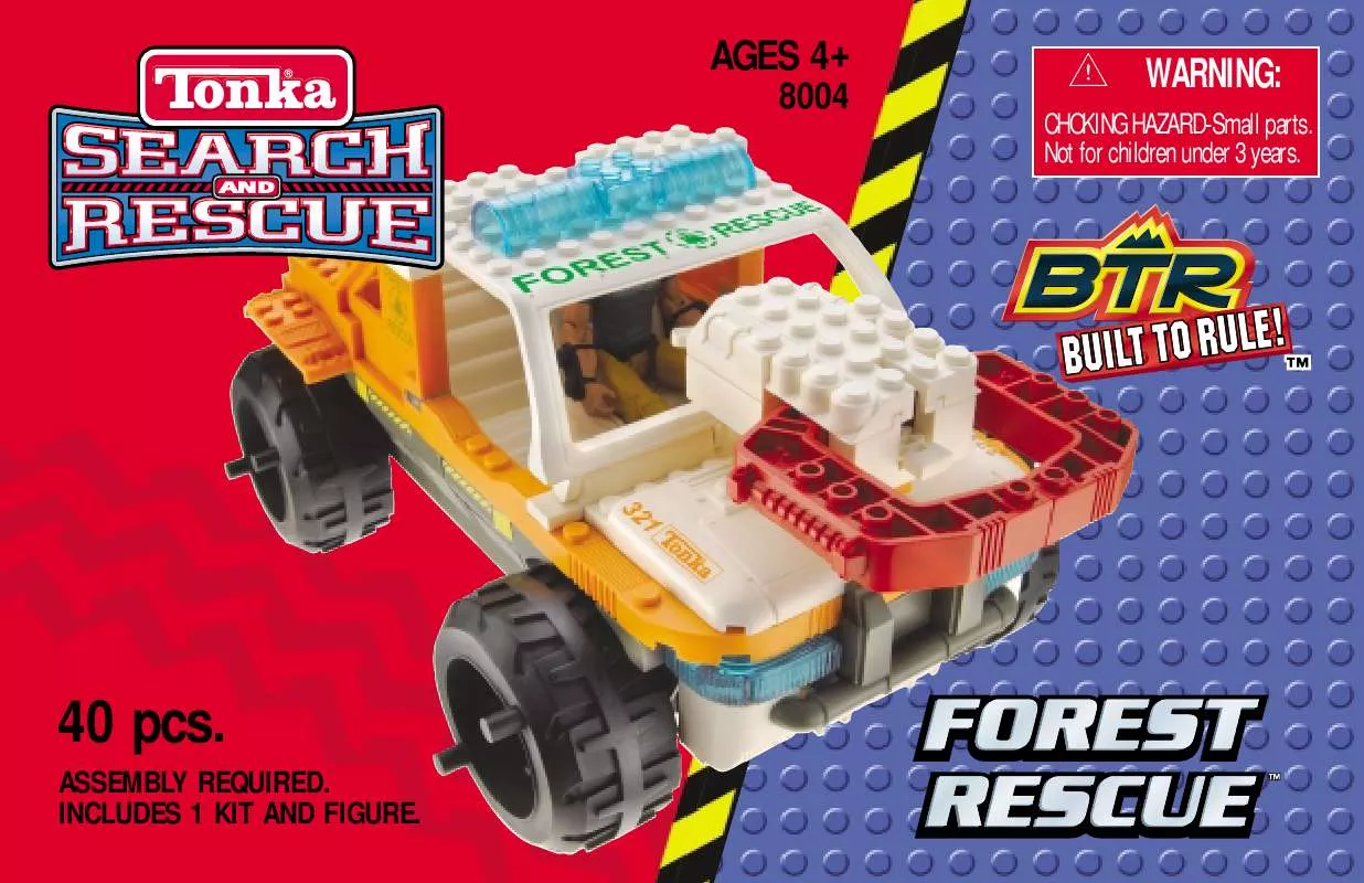 Mode d'emploi HASBRO BUILT TO RULE FOREST RESCUE
