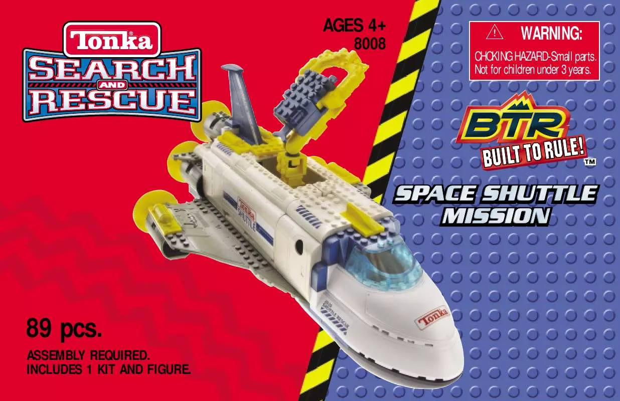 Mode d'emploi HASBRO BUILT TO RULE SPACE SHUTTLE MISSION