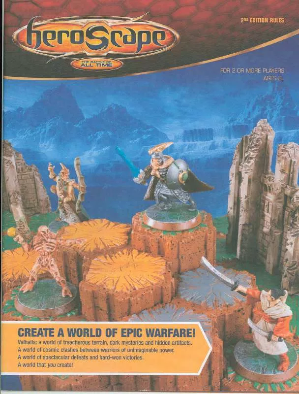 Mode d'emploi HASBRO HEROSCAPE 2ND EDITION RULES