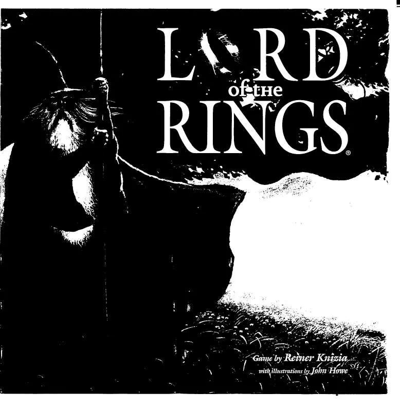Mode d'emploi HASBRO LORD OF THE RINGS