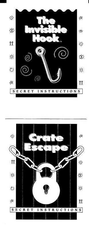 Mode d'emploi HASBRO MAGIC WORKS-INVISIBLE HOOK AND CRATE ESCAPE