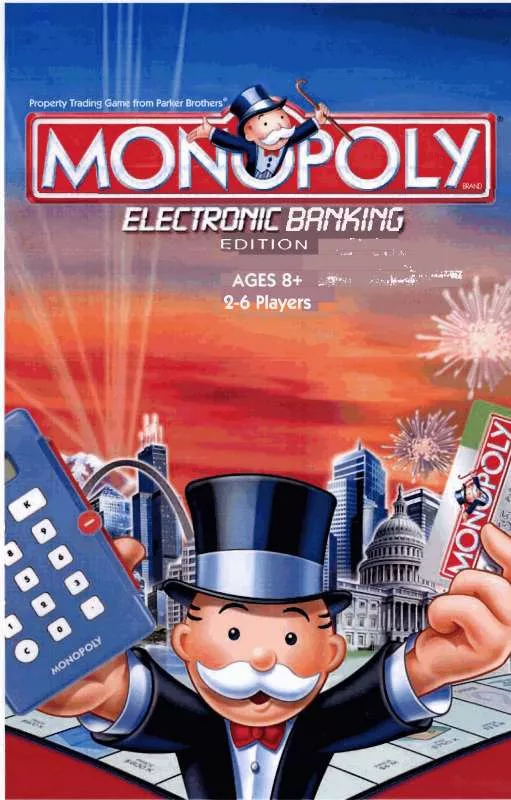 Mode d'emploi HASBRO MONOPOLY HERE AND NOW ELECTRONIC BANKING EDITION