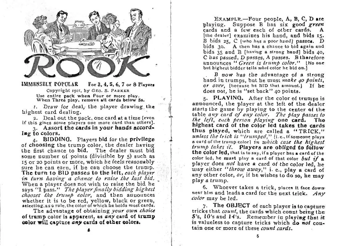 Mode d'emploi HASBRO ROOK 1911