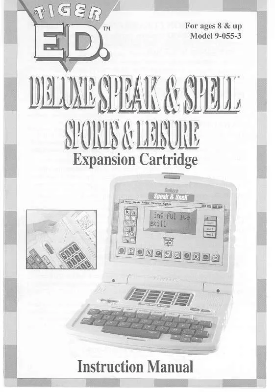 Mode d'emploi HASBRO SPEAK AND SPELL DELUXE SPORTS AND LEISURE