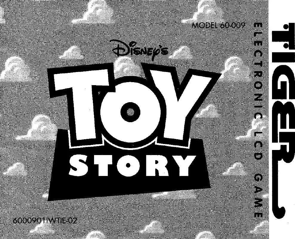 Mode d'emploi HASBRO TOY STORY LCD GAME