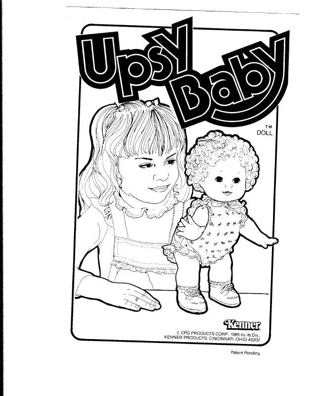 Mode d'emploi HASBRO UPSY BABY