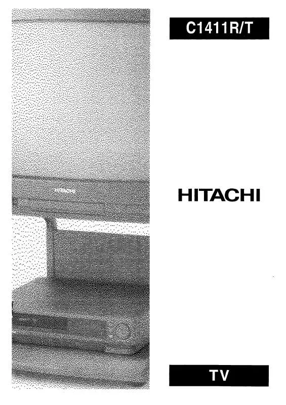 Mode d'emploi HITACHI C1411R