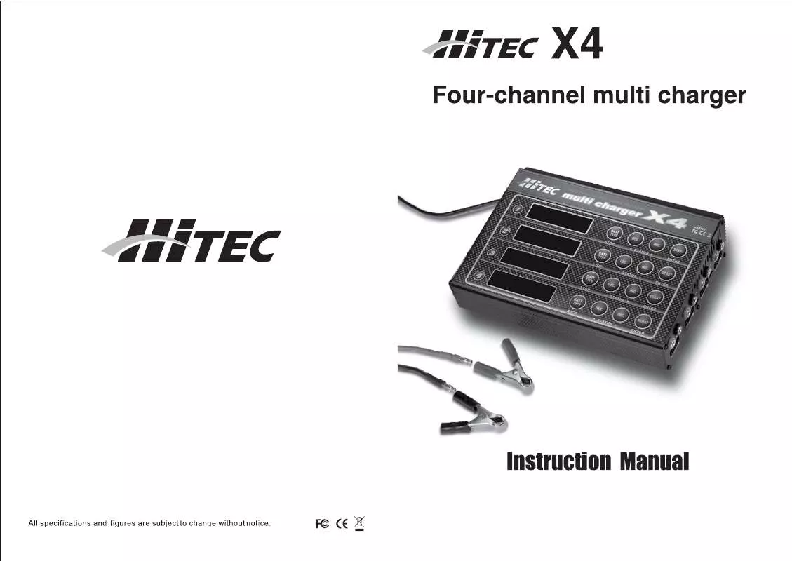 Mode d'emploi HITEC X4
