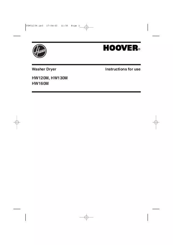 Mode d'emploi HOOVER HW160M