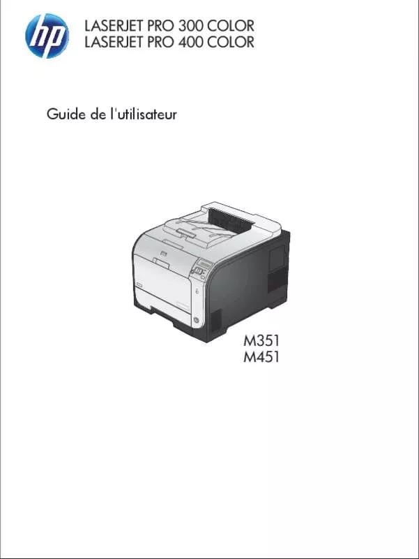 Mode d'emploi HP LASERJET PRO M451DN (CE957A)
