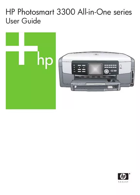 Mode d'emploi HP PHOTOSMART 3310