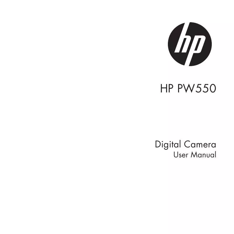 Mode d'emploi HP PW550